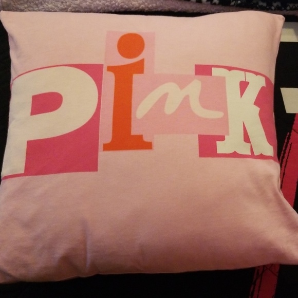 PINK/VS "PINK" Vintage Throw Pillow - Picture 3 of 3